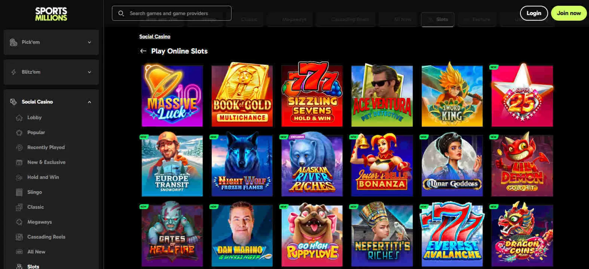 Hanzbet cassino online